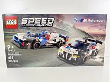 LEGO Speed Champions Bmw M4 Gt3 & Bmw M Hybrid V8 Race Cars (76922) - NEW