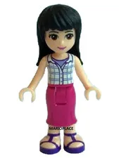Lego Friends 41108 - Maya, Magenta Mid Length Skirt New
