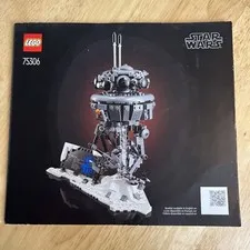 LEGO Star Wars Imperial Probe Droid Set 75306 Instructions Only Replacement