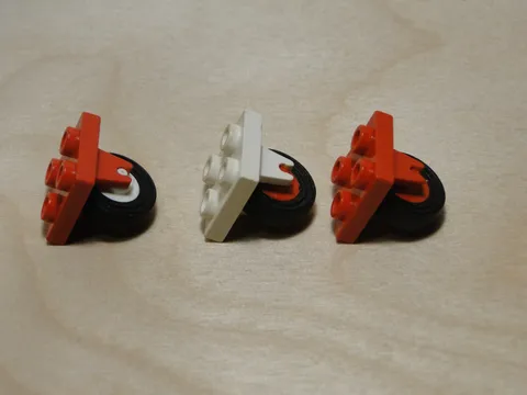 LEGO Vintage Airplane Tires Wheels Landing Gear Airport City Lot