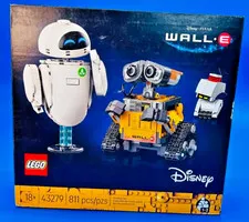 LEGO Disney & Pixar Wall-E & EVE 43279 Building Toy Set Room Decor New Gift