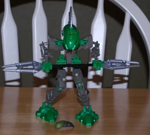 Lego Bionicle Rahkshi Lerahk (8589) Complete Figure w/Kraata