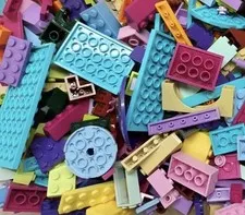 Lego FRIENDS Mix 1/2 lb Approximately 200 Pieces Sorted Bulk Buy More And SAVE!