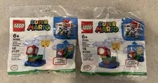 LEGO Super Mushroom Surprise Expansion Set, Polybag, Set 30385, Lot Of 2