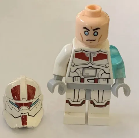 LEGO Star Wars Jek-14 Minifigure SW0475 w/ Clone Helmet – Excellent Condition