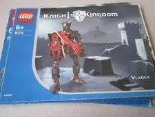 Lego Building Instructions Instruction 8774 Knights Kingdom Vladek