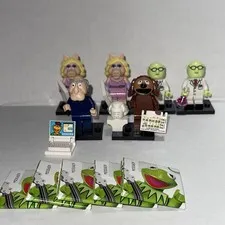 Lego The Muppets Minifigures (71033) MISS PIGGY BUNSON HONEYDEW WALDORF ROWLF