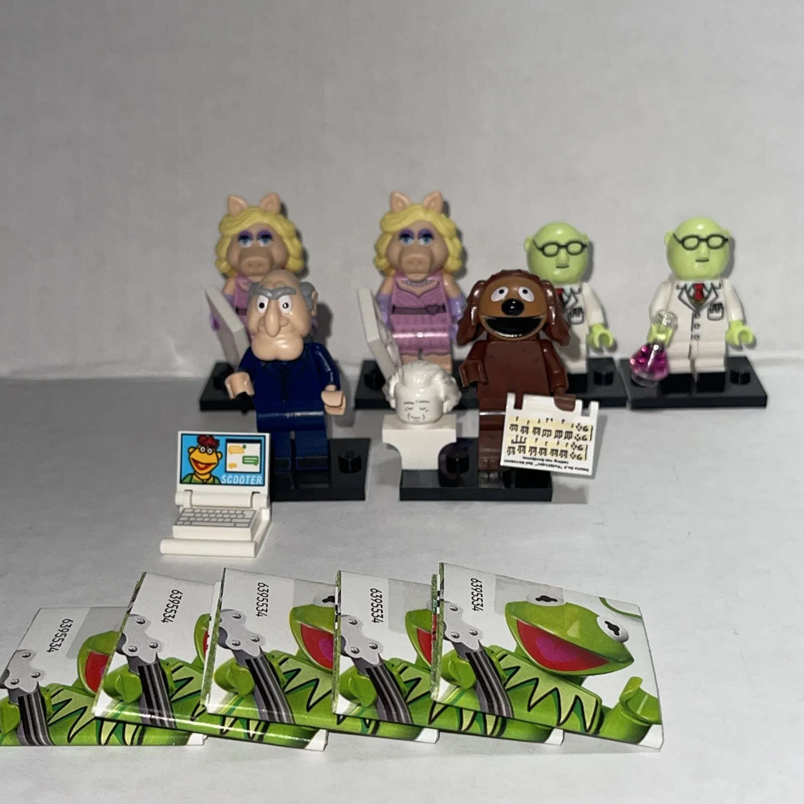Lego The Muppets Minifigures (71033) MISS PIGGY BUNSON HONEYDEW WALDORF ROWLF