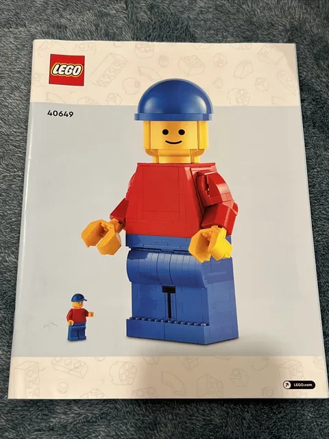 LEGO Creator 40649 Minifigure Instructional Manual Book Only