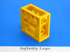 LEGO Vintage Yellow Gearbox for Worm Gear Loader Mars Space (6588 28698 9736) x1
