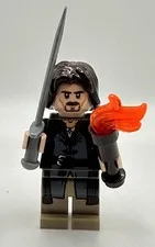 Lego Aragorn Strider outfit authentic minifigure Lord of the rings 