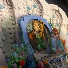 Lego 43225 Disney The Little Mermaid Royal Clamshell 1808pcs Factory-Sealed Bags