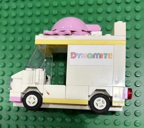 BTS Minifigure Dynamite LEGO Ideas 21339 Ice Cream Truck only NO MINIFIGS