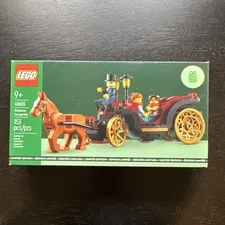 Sealed LEGO Seasonal Wintertime Carriage Ride 40603 153pcs Limited Edition 