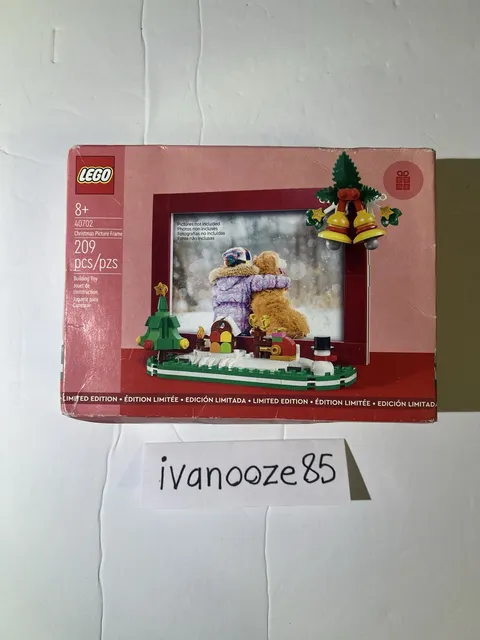 LEGO 40702 Christmas Picture Frame Brand New Sealed Limited Edition Christmas