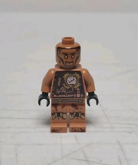 Lego Ninjago Minifigure (njo0237) Echo Zane from Set 70594 - No Hair Piece *READ