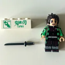 Pickme Demon Slayer Tanjiro Kamodo custom minifig