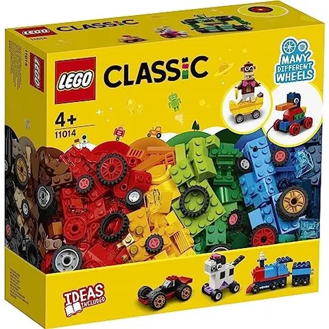 LEGO Classic Idea Parts Wheel Gift Toy Block 11014