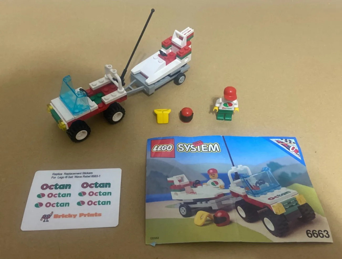 LEGO Town - Set: 6663 - Wave Rebel - US Seller