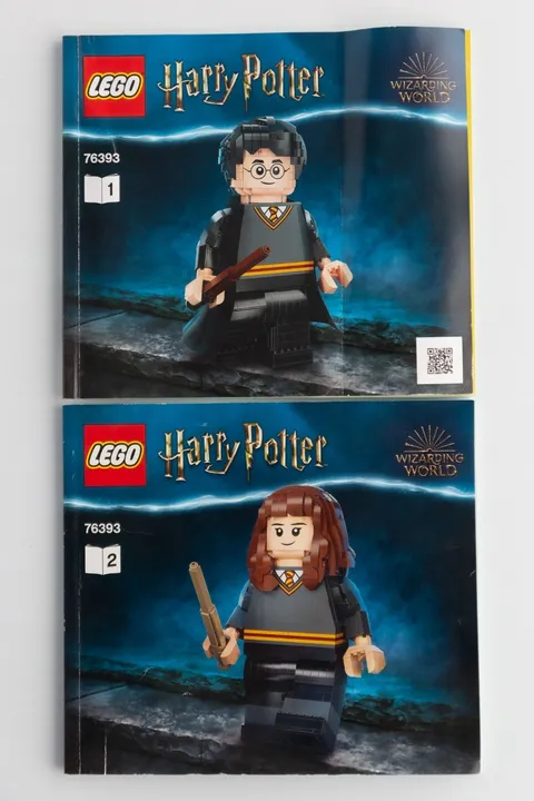 LEGO Harry Potter 76393 Instruction Manuals Books 1 & 2 Only Genuine VGC