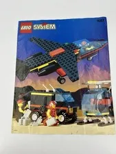 Vintage 1993 Lego Instructional Town Midnight Transport 1687 Manual Only