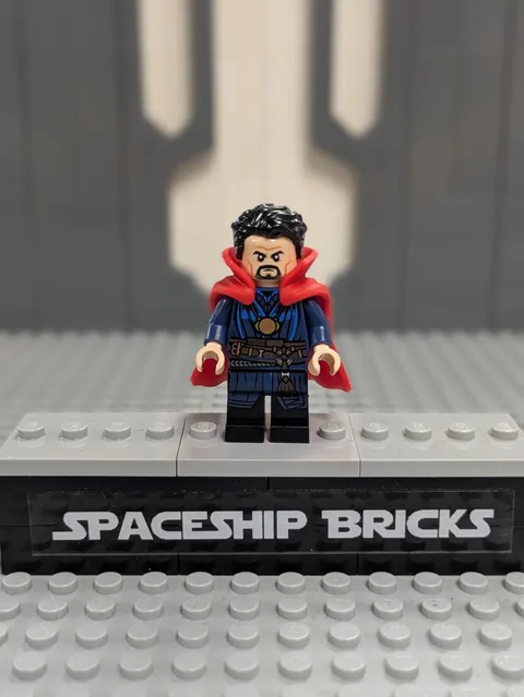 Lego Minifigure Doctor Strange - Necklace, Flexible Rubber Cape sh0777