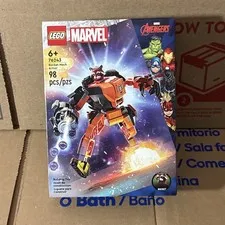 Lego Marvel 76243 Rocket Mech Armor Set Raccoon Guardians of the Galaxy