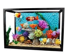 LEGO 10366 Tropical Aquarium w/Box & Instructions Reverse Packaged Barely Owned