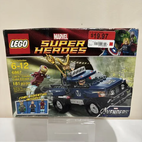 LEGO Marvel Loki's Cosmic Cube Escape (6867) New Sealed Retired Set 