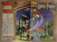 LEGO Harry Potter 4726 Quidditch Practice Instructions Manual Only