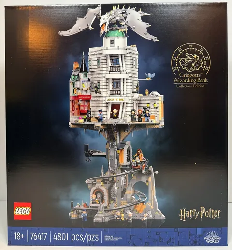 LEGO 76417 Harry Potter: Gringotts Wizarding Bank Collectors' Edition New Sealed
