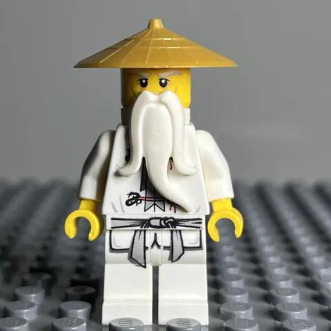 LEGO 2012 NINJAGO Rise of the Snakes Minifigure Sensei Wu njo0046 - 1C