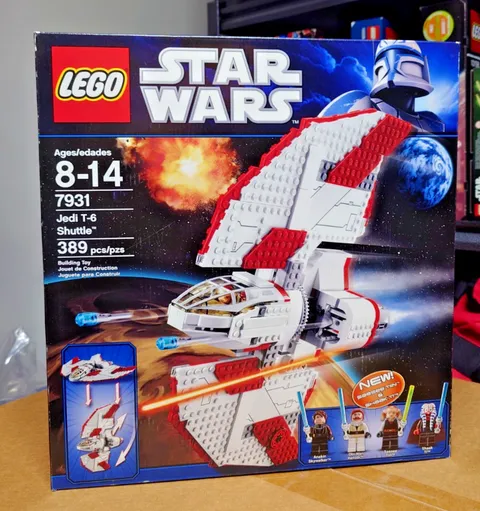LEGO 7931  Star Wars: T-6 Jedi Shuttle Brand New In Factory Sealed Box