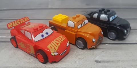 LEGO Disney Pixar Cars Smokey Junior Moon Lightning McQueen Lot 3 10743 2017