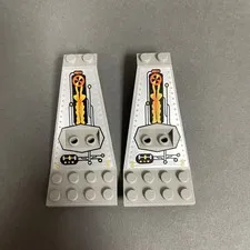Lego 30118 Old Light Gray Replacement Parts Pieces Lot of 2
