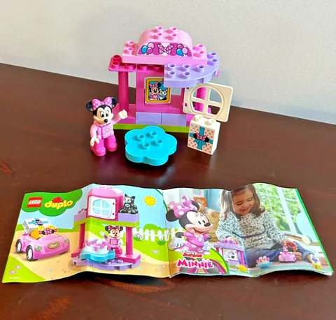 Lot of Lego Duplos Part of Minnie Mouse Set 10873 (missing some pieces)