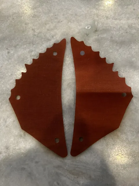 LEGO Cloth Sail Triangular Tattered Edge Ewok Glider Wing 86297 8038 QTY 2