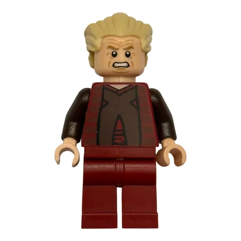 LEGO Chancellor Palpatine Star Wars Dark Red Outfit SW0418 9526 Great Condition