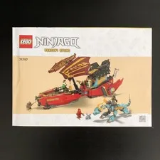 LEGO Ninjago Destiny’s Bounty – Race Against Time 71797 Manual ONLY Excellent