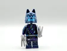 LEGO® Minifig njo0869 - Wolf Mask Claw Warrior - Dark Blue and Dark Azure Mask