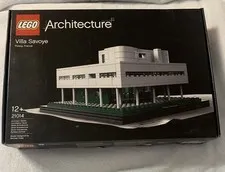 LEGO ARCHITECTURE: Villa Savoye (21014)new But box Is Water Damaged.