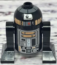 Lego Star Wars R2-Q5 Black Astromech Droid Minifigure 6211 10188 sw0213 Mini