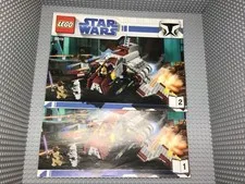 LEGO Star Wars Republic Attack Shuttle Instruction Manuals ONLY #8019