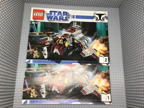 LEGO Star Wars Republic Attack Shuttle Instruction Manuals ONLY #8019
