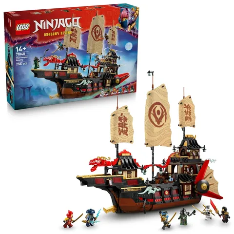 LEGO Ninjago 71848 The Temple Bounty ship sold Out New Sealed Retired Set