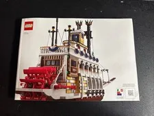 Lego Ideas 21356 River Steamboat Instruction Manual Only