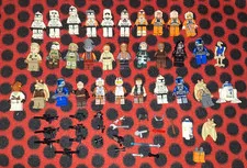 32 Nice Star Wars Legos Figures + Accessories Lot Janson Senesca Scotian Cody !
