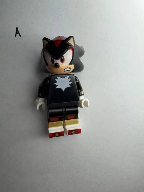Lego Shadow the Hedgehog 76995 Printed Eyes Sonic the Hedgehog Minifigure