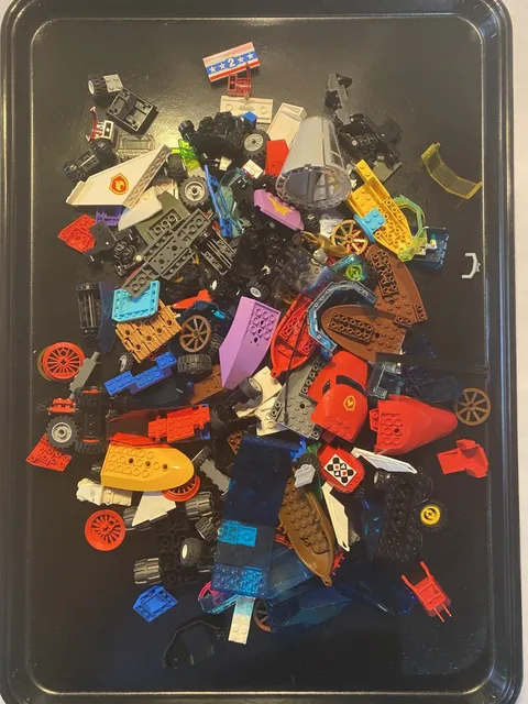 Lego Vehicle Parts Lot – Wheels, Rims, Axles and Accessories