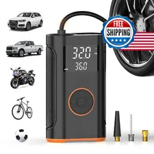 Upgrade Zsx Tire Inflator Portable Air Compressor-160 Psi Air Pump Memory